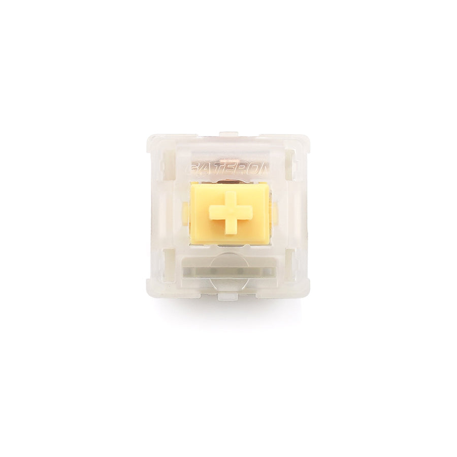 GATERON CAP Milky Yellow Linea - Gaming Accessories Aesthetic review and price