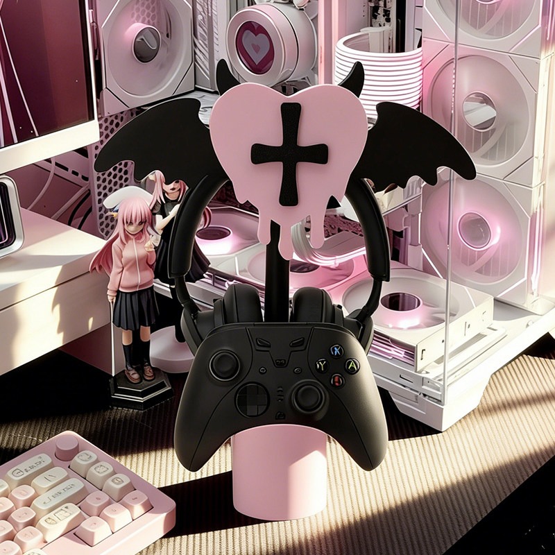 Cute Aesthetic Headphone Stand - Gaming Accessories Aesthetic review and price