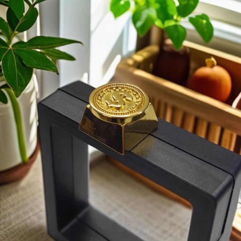 New USD Gold Coin Theme Anime  - Gaming Accessories Aesthetic review and price