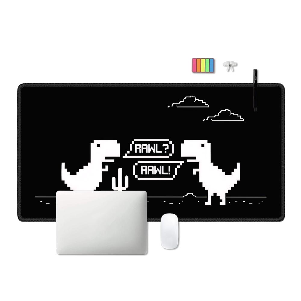 Dinosaur Pattern XXL Mouse Pad - Gaming Accessories Shop review and price