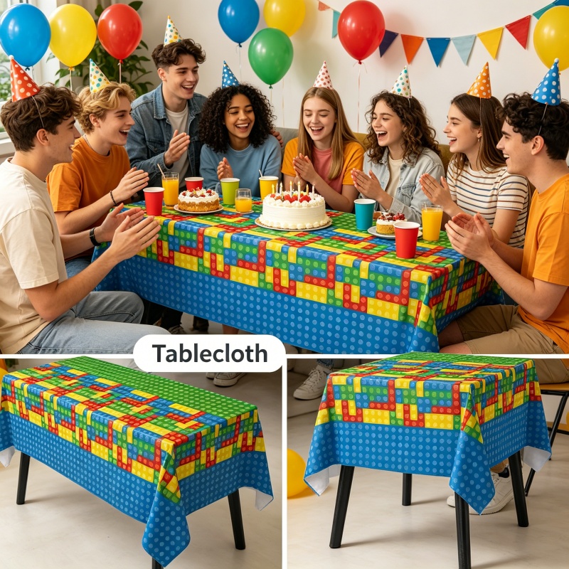 Building Block Brick Style Tab - Gaming Accessories For Room review and price